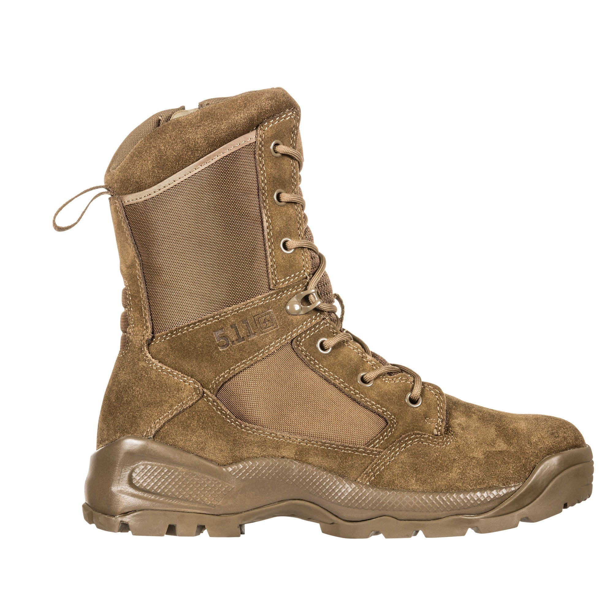 5.11 Tactical ATAC 2.0 8 Inches Side Zip Boot Desert Dark Coyote 7 Regular Gear Australia by G8