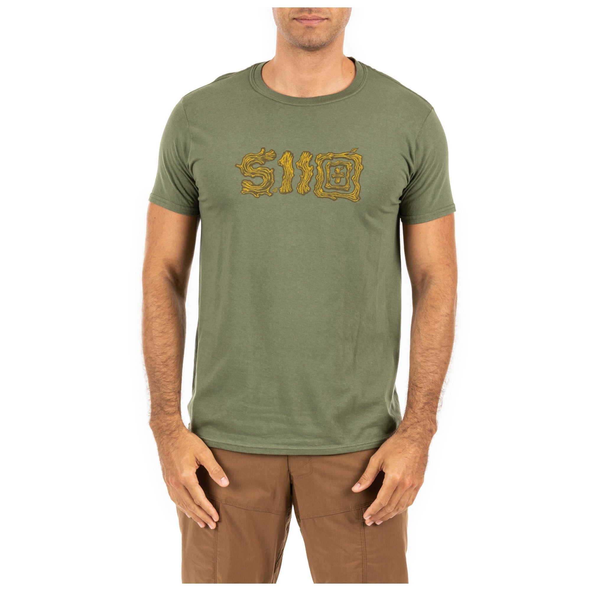 5.11 Tactical Sticks And Stones Tee - Military Green Small Gear Australia by G8