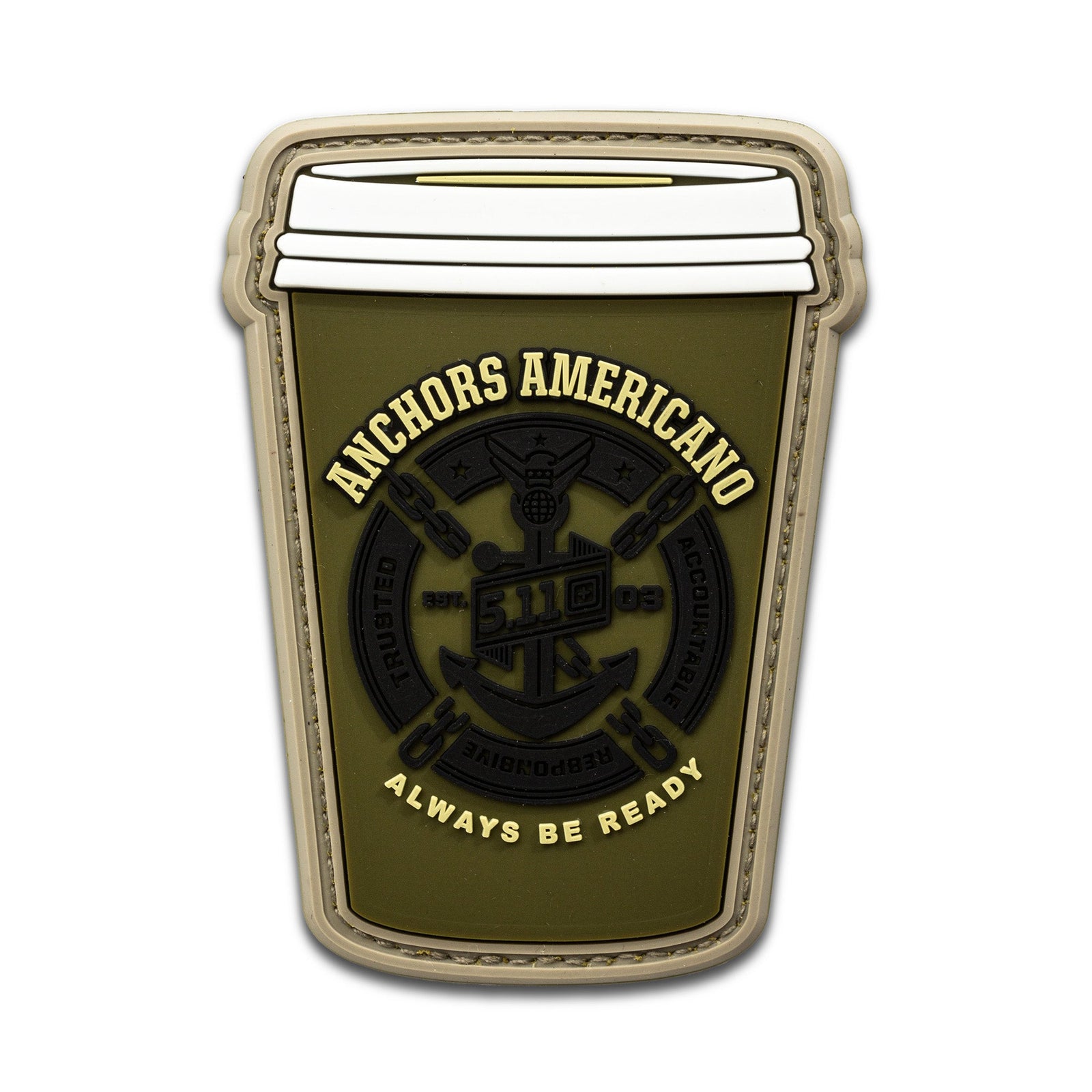 5.11 Tactical Anchors Americano Patch Gear Australia by G8