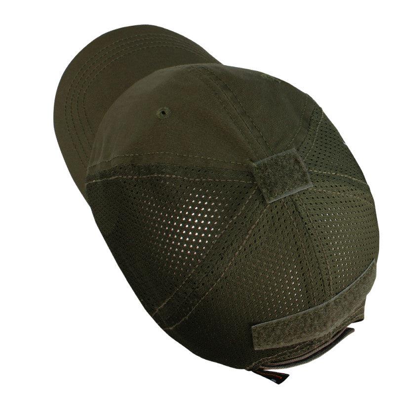 Condor Outdoor Mesh Tactical Team Cap Adjustable with Velcro Closure Olive Drab (001) Gear Australia by G8