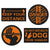 ONETIGRIS Hi-Vis Dog Patch Set