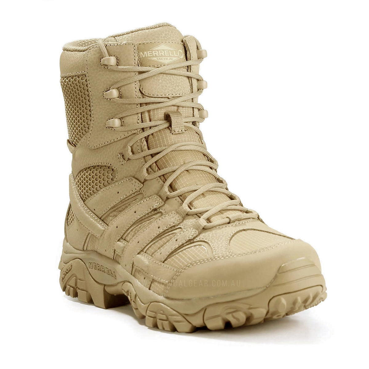 Merrell Tactical MOAB 2 Tactical Waterproof 8 Inches Side-Zip Boot Coyote 5 Gear Australia by G8