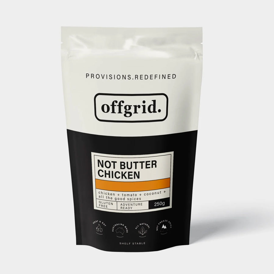 OFFGRID PROVISIONS Not Butter Chicken - Heat & Eat Meal Gear Australia by G8