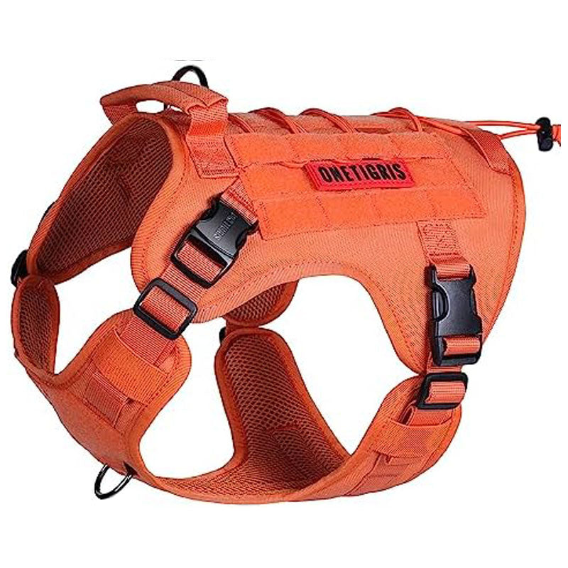 ONETIGRIS FIRE WATCHER K9 Harness 2.0 Metal Buckle - Orange Gear Australia by G8