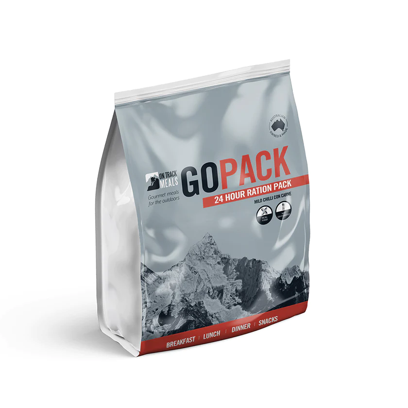 On Track Meals Go Pack 24 Hour ration Pack Regular Gear Australia by G8