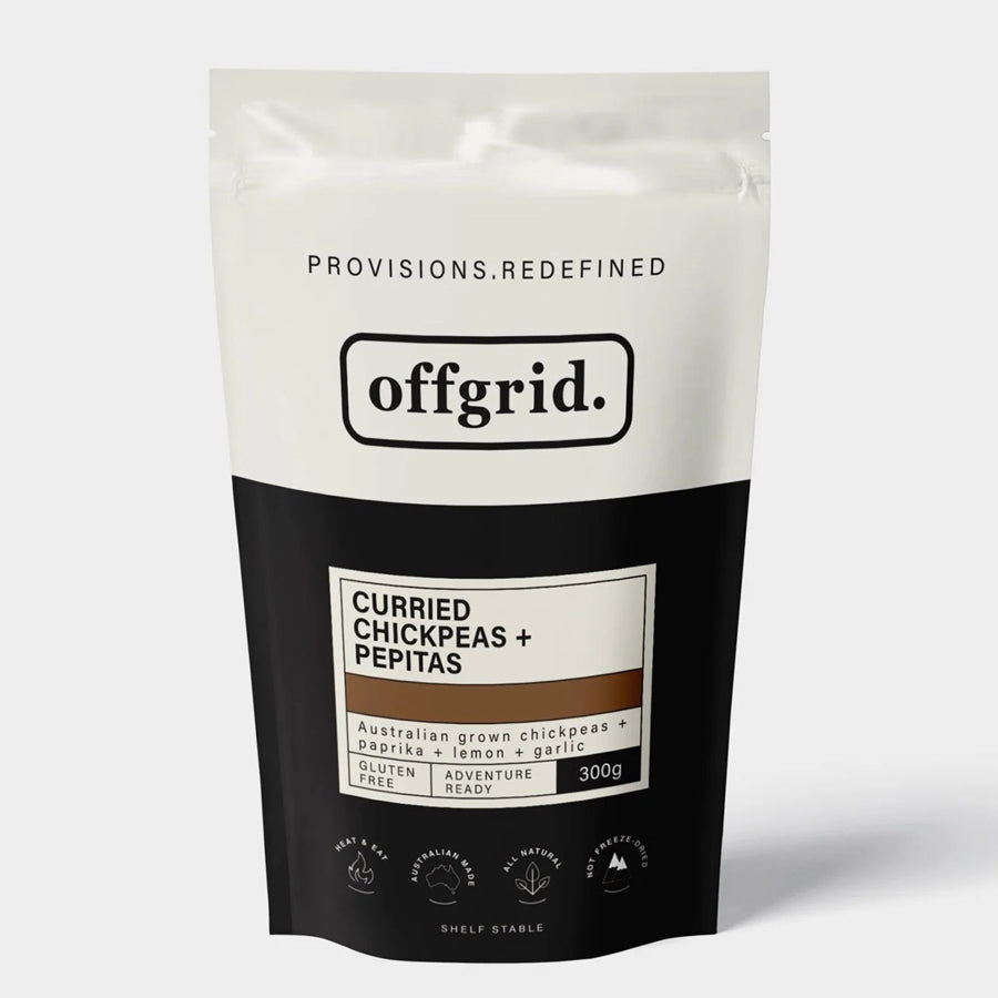 OFFGRID PROVISIONS Curried Chickpeas - Heat & Eat Meal
