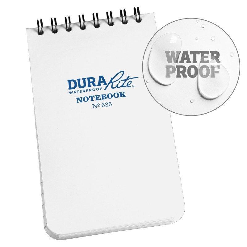 Rite in the Rain No.635 Waterproof DuraRite 3x5 Top Spiral Notebook Gear Australia by G8