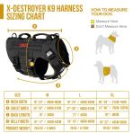 ONETIGRIS X DESTROYER Dog Harness Medium Coyote Brown Gear Australia by G8
