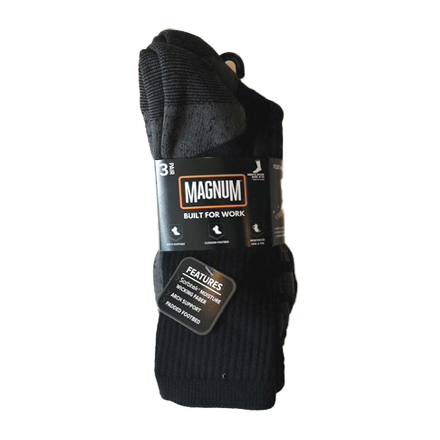 Magnum 3 Pack Performance Crew Socks Tactical Gear Australia Supplier Distributor Dealer